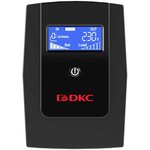 Источник бесперебойного питания ИБП Info LCD 600В.А IEC C13 (3) USB + RJ45 DKC ...