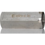 Stainless Steel, Steel Inline Mounting, Hydraulic Check Valve, BSP 1/2, 65L/min