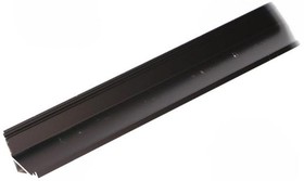 Фото 1/2 C9010021, Профиль для LED модулей, угловой, черный, 1м, алюминий