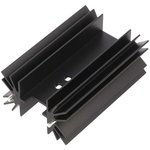 FA-T220-64E, Heat Sink - Square - PCB - Black Anodized - 3 °C/W - TO-220 - 25 mm ...