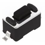 TACTM-34N-F, Микровыключатель SMD SPST-NO H-4.3мм 1.6N