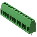 1-284392-2, Fixed Terminal Blocks 12P SIDE ENT 3.81mm