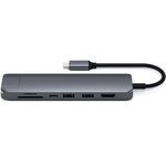 Satechi [ST-UCSMA3M] Адаптер USB-C Type-C Slim Multiport with Ethernet Adapter ...