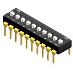 NDI-01H-V, DIP Switches / SIP Switches Dip switch Through Hole Type