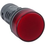 SB7EV04MP, Сигнальная лампа SB7 моноблочная 22мм красная LED 230В АС