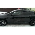 Дефлектора на окна Opel Astra J Hb 2010 деф.окон Cobra Tuning O11710