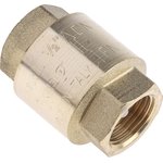 Brass Single Check Valve, BSPP 1/2in, 12 bar