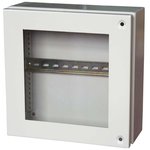 Grey Steel Junction Box, IP65, 300 x 300 x 120mm