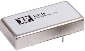 Фото 1/2 JCK1524S12, Isolated DC/DC Converters - Through Hole DC-DC, 15W SINGLE O/P, 2x1"