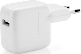 Фото 1/4 Адаптер питания Apple 12W USB Power Adapter, бел, MGN03ZM/A / MD836ZM/A