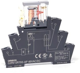 G3RV-SR500-A AC110, Solid State Relays - Industrial Mount 6mm SSR AC Out 0 crs wre Psh