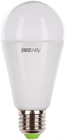 Фото 1/4 Jazzway Лампа светодиодная (LED) «груша» d60мм E27 180° 15Вт 220-230В матовая нейтральная холодно-белая 5000К