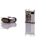 204711-0001, USB Connectors Vertical Type C SMnt 1.4mm SDR Tab