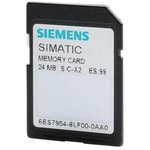 Карта памяти SIMATIC S7,для S7-1X00 CPU/SINAMICS, 3,3В FLASH ...
