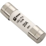 PVC 10x38, 20A, 500V, gG, Cylindrical fuse box