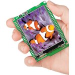 MIKROE-755, mikromedia for XMEGA, Отладочная плата на основе ATxmega128A1 с TFT ...