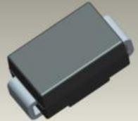 Фото 1/2 MURS140-13-F, Rectifier Diode Switching 400V 1A 50ns 2-Pin SMB T/R
