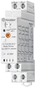 Модульный ведущий электронный диммер mAster, 4 функц, сигнал 0-10в, подключен, 151082300010