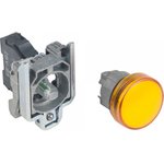 XB4BVB5, Light Indicator Orange, Complete, Metal, ø22mm, 24V, IP69(K)