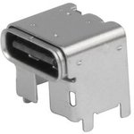 217180-0001, USB Connector, USB-C 2.0 Receptacle, Right Angle, 16 Poles
