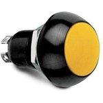 P3-D211122W, Pushbutton Switches Raise Dom Sldr Std Momentary Black