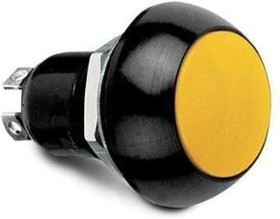 P3-D211122W, Pushbutton Switches Raise Dom Sldr Std Momentary Black