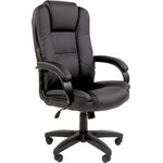 Офисное кресло Chairman 600 LT Россия чер.пласт экопремиум черный (аналог 668 LT)