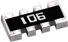 MP000985, Фиксированный резистор цепи, 100 кОм, Изолированный, 4 Resistors, 1206 [3216 Метрический], Convex