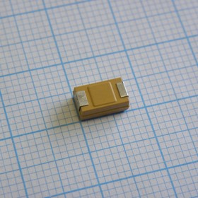 Фото 1/4 TAJD337K006RNJ, (чип тант.6.3В 330мкФ 10% D), ЧИП-конденсатор танталовый 330мкФ +10% 6.3В типоразмер D лента на катушке