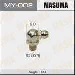 MY-002, Тавотница пресс-масленка M 6 x 1-90° Masuma