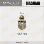 MY-007, Тавотница пресс-масленка M10 x 1-180° Masuma