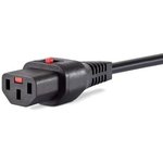 IL13-SE-H05-3100-200, AC Power Cords IEC C13 Female plug, straight ...