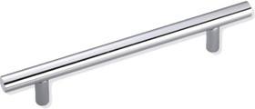 Ручка-рейлинг L530 СР С9552078-96СР 96 мм, хром, диаметр 12мм RR96X