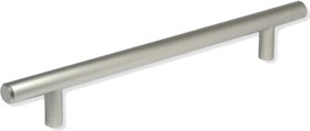 Ручка-рейлинг С9552078-128 L530 128 мм, никель, диаметр 12 мм RR128H