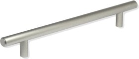 Ручка-рейлинг С9552078-96 L530 96 мм, никель, диаметр 12 мм RR96H