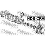 HDS-CRV, Шкив коленвала B18B/B20B