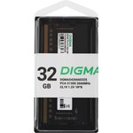 Оперативная память Digma DGMAS42666032S DDR4 - 1x 32ГБ 2666МГц ...