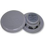 125.061, OD6-W4, 6.5" Water Resistant Speakers (Pair), 40W RMS, 4 Ohm