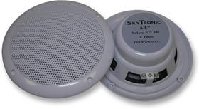 125.061, Water Resistant Speakers 6.5IN 4 Ohm;