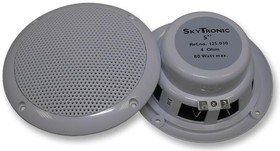 125.030, Water Resistant Speakers 5IN 4 Ohm;