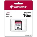 TS16GSDC300S, Флеш карта SD 16GB Transcend SDHC UHS-I U1