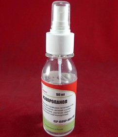 ELP-ISOSP-004-100, Изопропиловый спирт (химически чистый, без запаха) ELP Imaging® (фл.100 мл.спрей) Shell фас.Россия