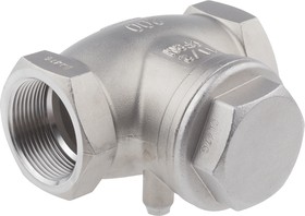 Фото 1/3 Stainless Steel Single Check Valve, BSP 1-1/2in, 14 bar