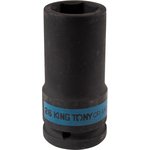 643526M, KING TONY Головка торцевая ударная глубокая шестигранная 3/4", 26 мм