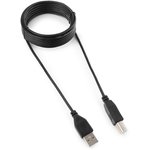 Кабель Гарнизон Кабель USB 2.0, AM/BM, 3м, пакет (GCC-USB2-AMBM-3M)