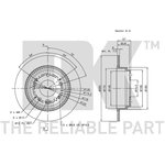 202631, Диск тормозной ACURA LEGEND II 91-96, LEGEND III 96- ...