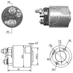 zm2495, ZM2495 Реле втягивающее\ RENAULT LOGAN
