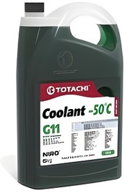 44705, Антифриз, готовый раствор NIRO COOLANT G11 -50°C зелёный 5кг