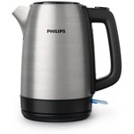 Чайник электрический Philips HD9350/90, 1850Вт, серебристый и черный