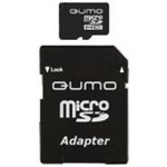 QM32MICSDHC10/ QM32GMICSDHC10, Карта памяти 32Gb MicroSD QUMO (QM32MICSDHC10)